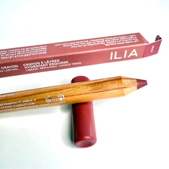 Ilia Lip Sketch Hydrating Lipstick + Lip Liner Crayon Deco - Picture 1 of 7
